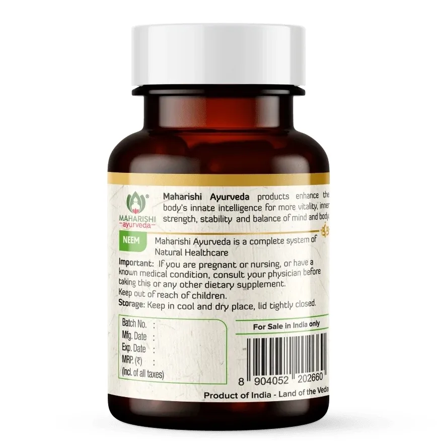 Ним органик 60 табл Maharishi Ayurveda Neem Organic