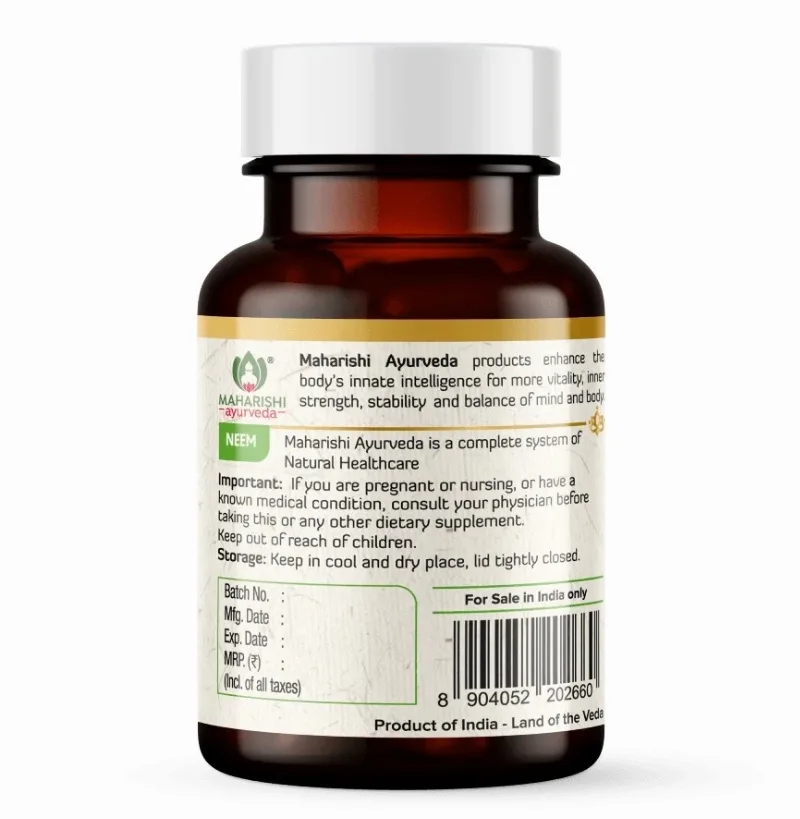 Ним органик 60 табл Maharishi Ayurveda Neem Organic