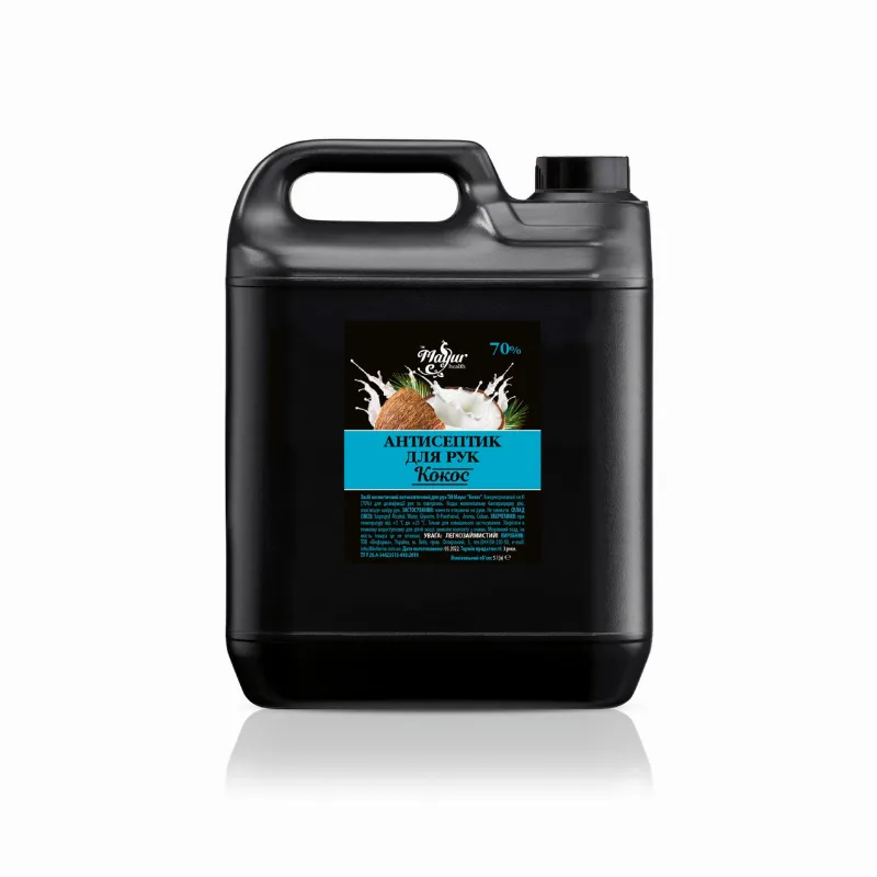 Антисептик для рук «Кокос» 5 л Mayur Coconut Hand Sanitizer 5 L