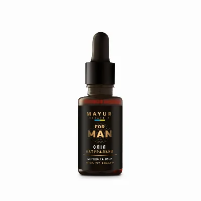 Олія для росту та живлення бороди та вусів 30 мл Mayur Beard Growth Oil