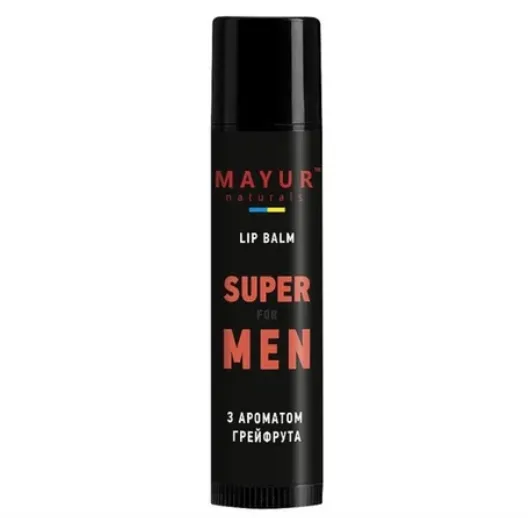 Бальзам для губ мужской Super for men 5 г Mayur Super for Men Lip Balm