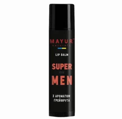 Бальзам для губ мужской Super for men 5 г Mayur Super for Men Lip Balm
