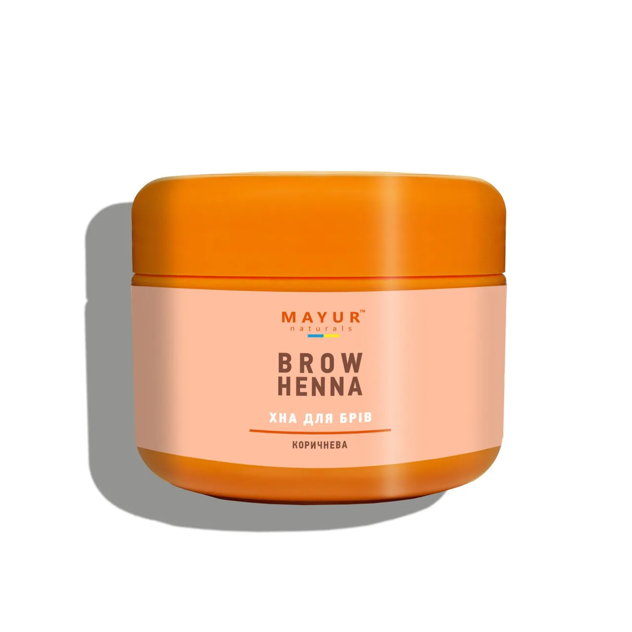 Хна для бровей коричневая 10 г Mayur Brown Brow Henna