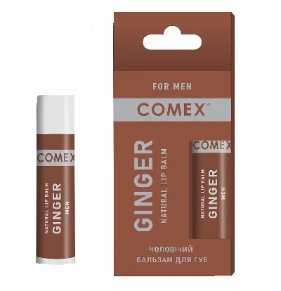 Бальзам для губ мужской «Имбирь» 5 г Comex Ginger Lip Balm