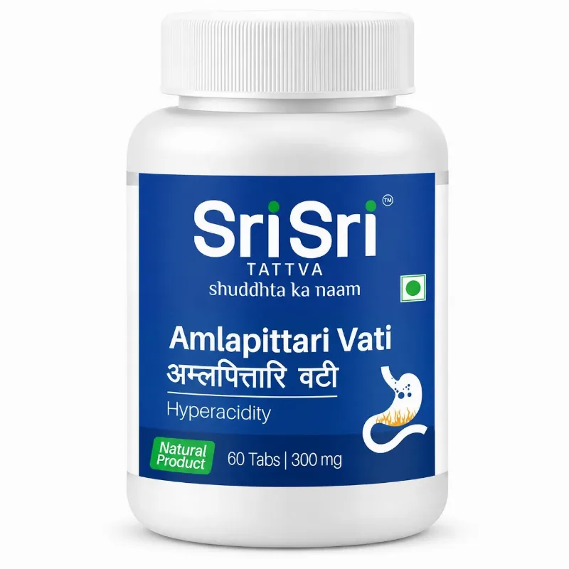 Амлапіттарі Ваті 60 табл Sri Sri Tattva Amlapittari Vati