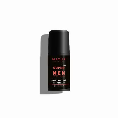 Дезодорант чоловічий парфумований натуральний «Super for men» 50 мл Mayur Super for Men Deodorant
