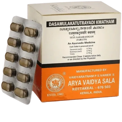 Дасамулакатутраяді Кватхам 100 табл Kottakkal Dasamulakatutrayadi Kwatham