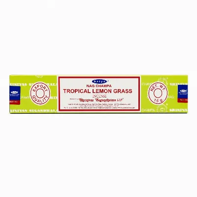 Аромапалички Тропічний лемонграс 15 г Satya Tropical Lemon Grass