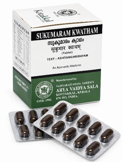 Сукумарам Кватхам 100 табл Kottakkal Sukumaram Kwatham