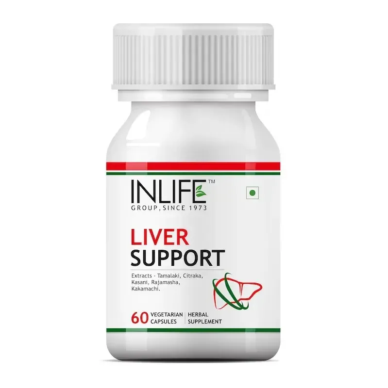 Поддержка печени 500 мг 60 капс Inlife Liver Support