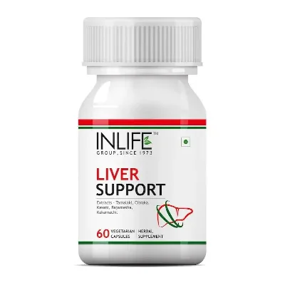 Підтримка печінки 500 мг 60 капс Inlife Liver Support