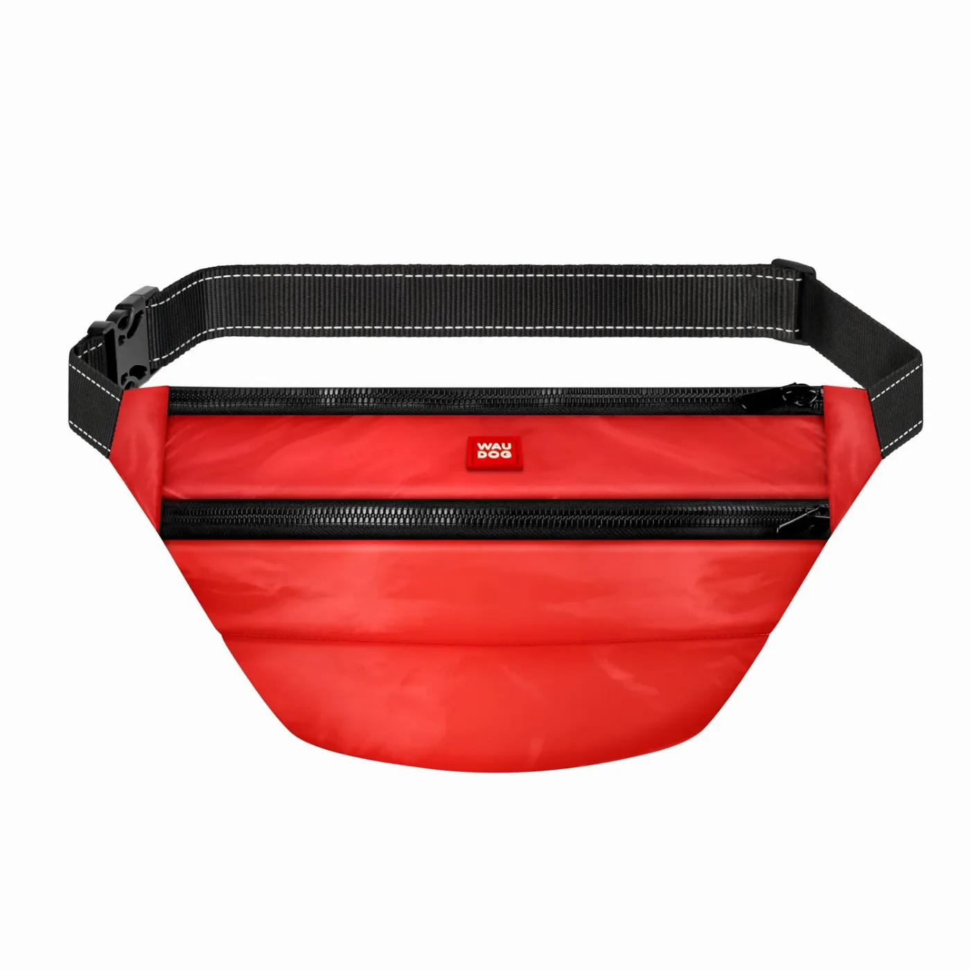 Поясна сумка-бананка, розмір 33*17*10 см, червоний WAUDOG Family Waist Bag