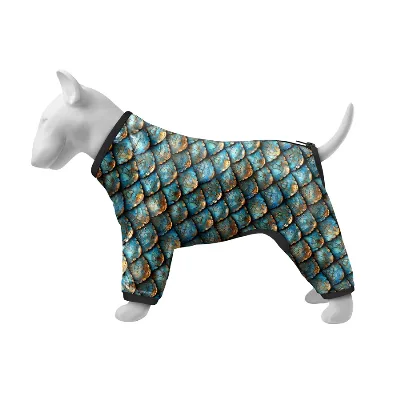 Вітровка для собак «Луска», S40 WAUDOG Clothes Dog Windbreaker Scales