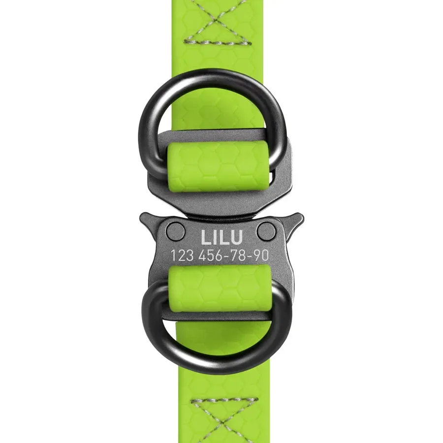 Шлея для собак водостойкая, L, салатовый WAUDOG Waterproof Harness