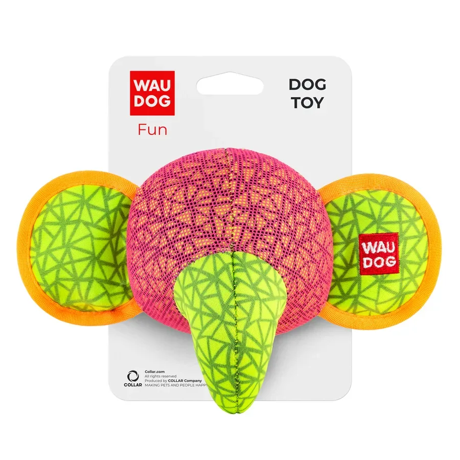 Іграшка для собак, "Слон", рожевий WAUDOG Fun Elephant Toy
