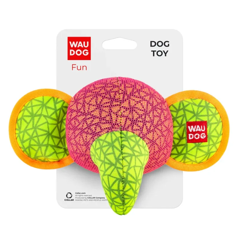 Іграшка для собак, "Слон", рожевий WAUDOG Fun Elephant Toy