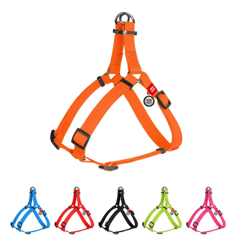 Шлея для собак водостійка, S, помаранчевий WAUDOG Waterproof Harness