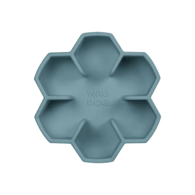 Миска для повільного харчування, 450 мл, сірий WAUDOG Silicone Bowl