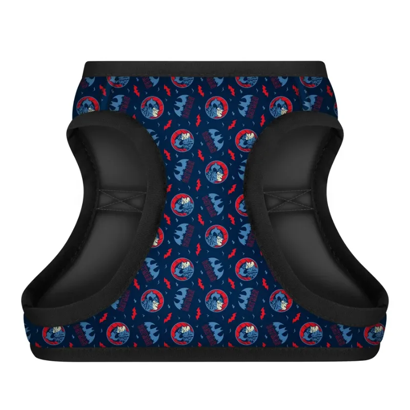 Шлея для собак м'яка «Бетмен червоно-блакитний», XS1 WAUDOG Clothes Soft Harness Batman Red-Blue