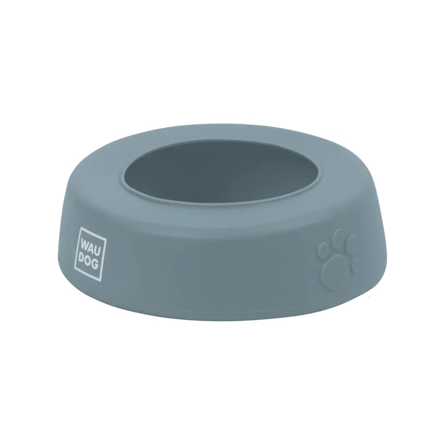 Миска-непроливайка, 750 мл, сірий WAUDOG Silicone Bowl