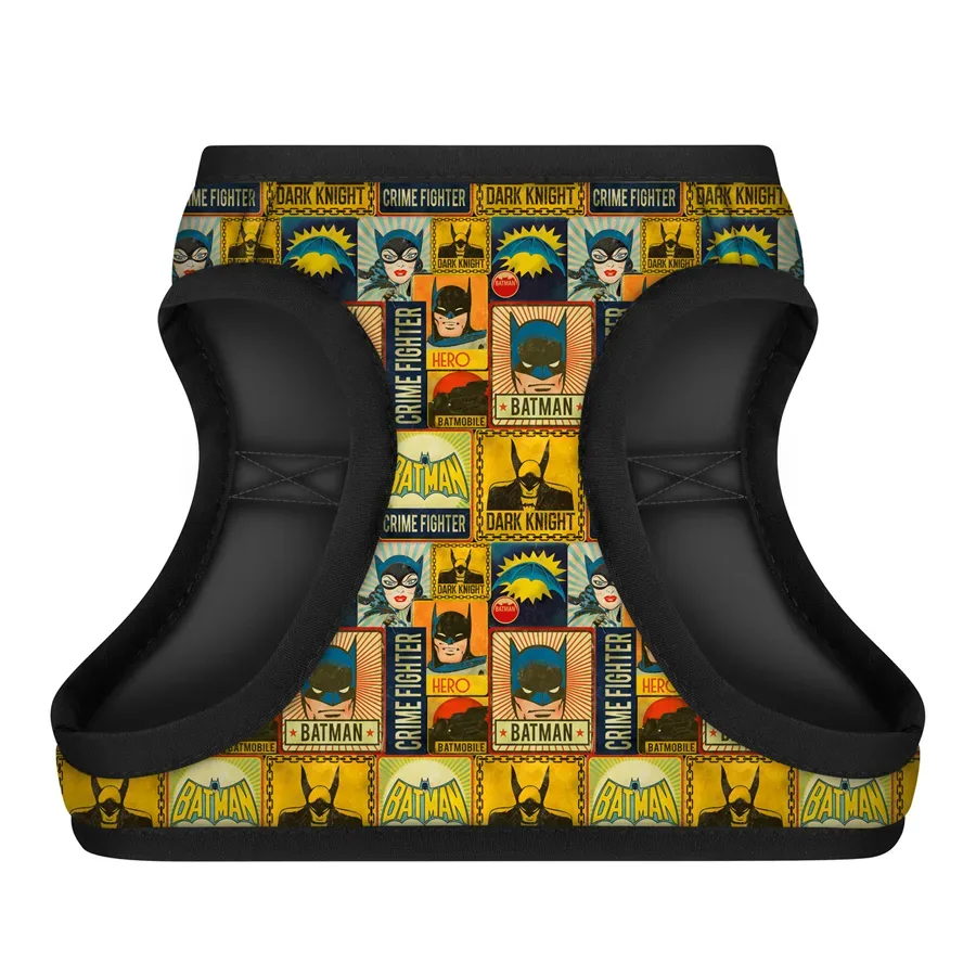 Шлея для собак м'яка «Бетмен вінтаж», XS2 WAUDOG Clothes Soft Harness Batman Vintage