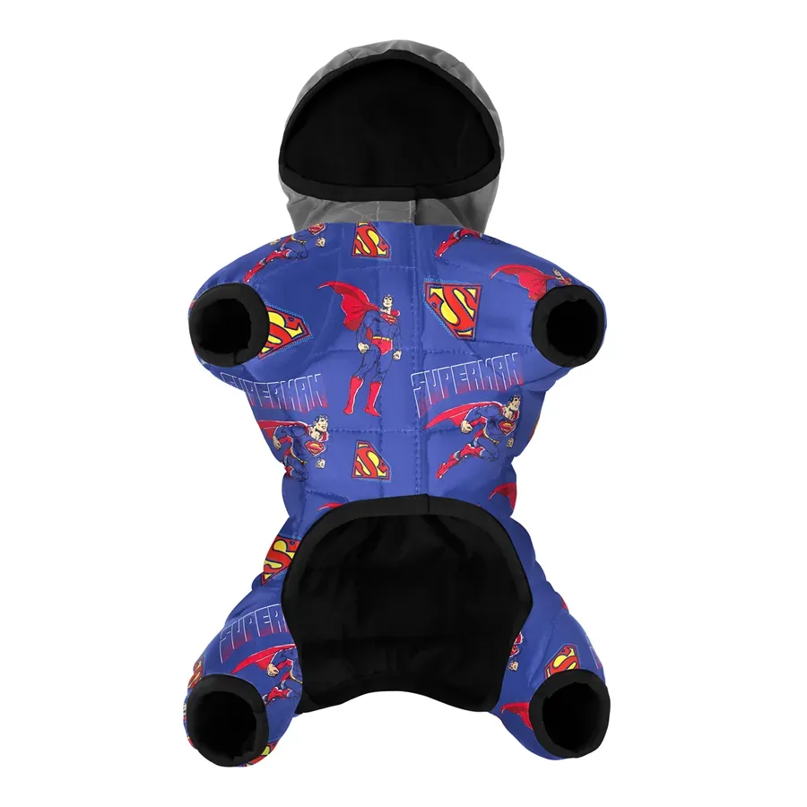 Комбінезон для собак «Сила Супермена», L50 WAUDOG Clothes Dog Jumpsuit Superman Power
