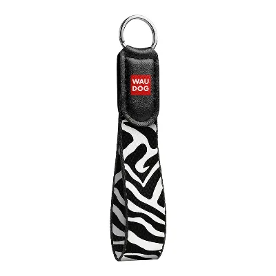 Брелок нейлоновий «Зебра» WAUDOG Family Keychain Zebra