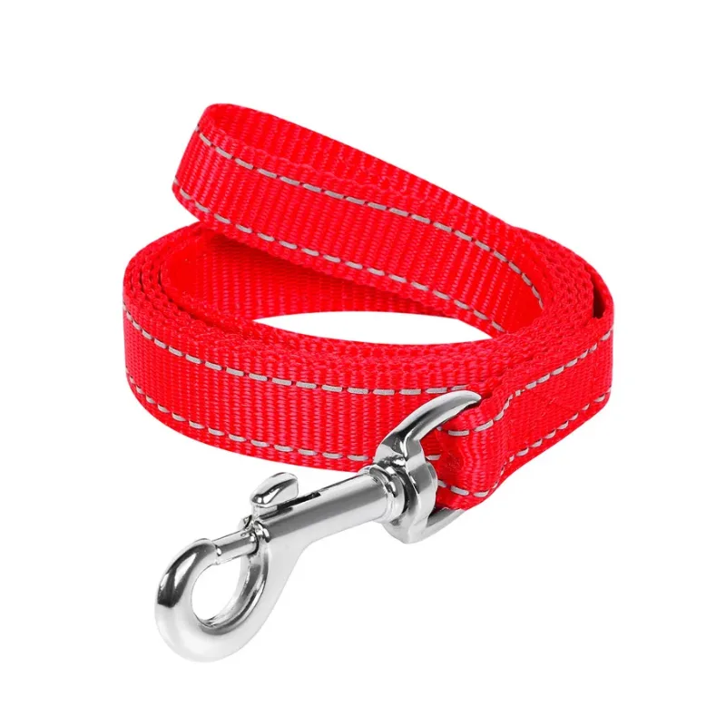 Поводок нейлоновый, 20 мм × 150 см, M, красный Dog Extreme Leash
