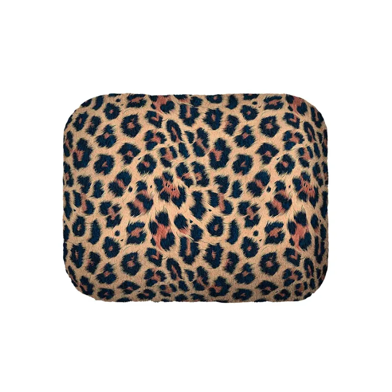 Лежанка для собак «Леопард», M WAUDOG Relax Pet Bed with Cushion Leopard