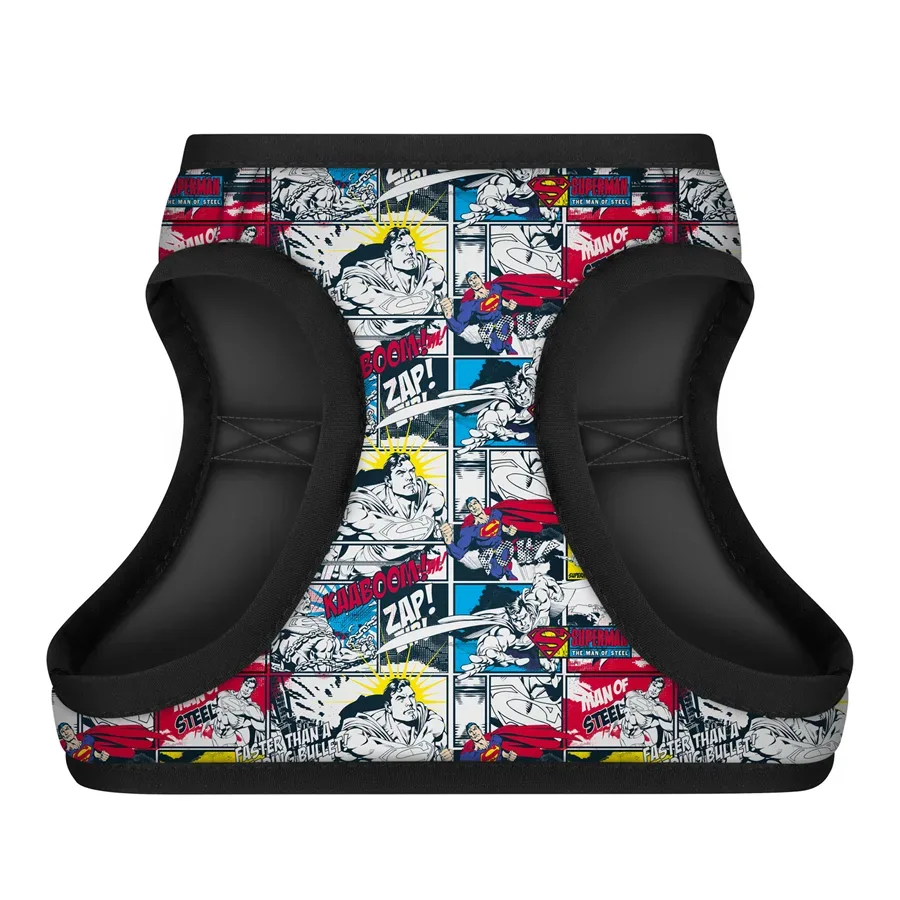 Шлея для собак мягкая «Супермен комикс», S2 WAUDOG Clothes Soft Harness Superman Comics