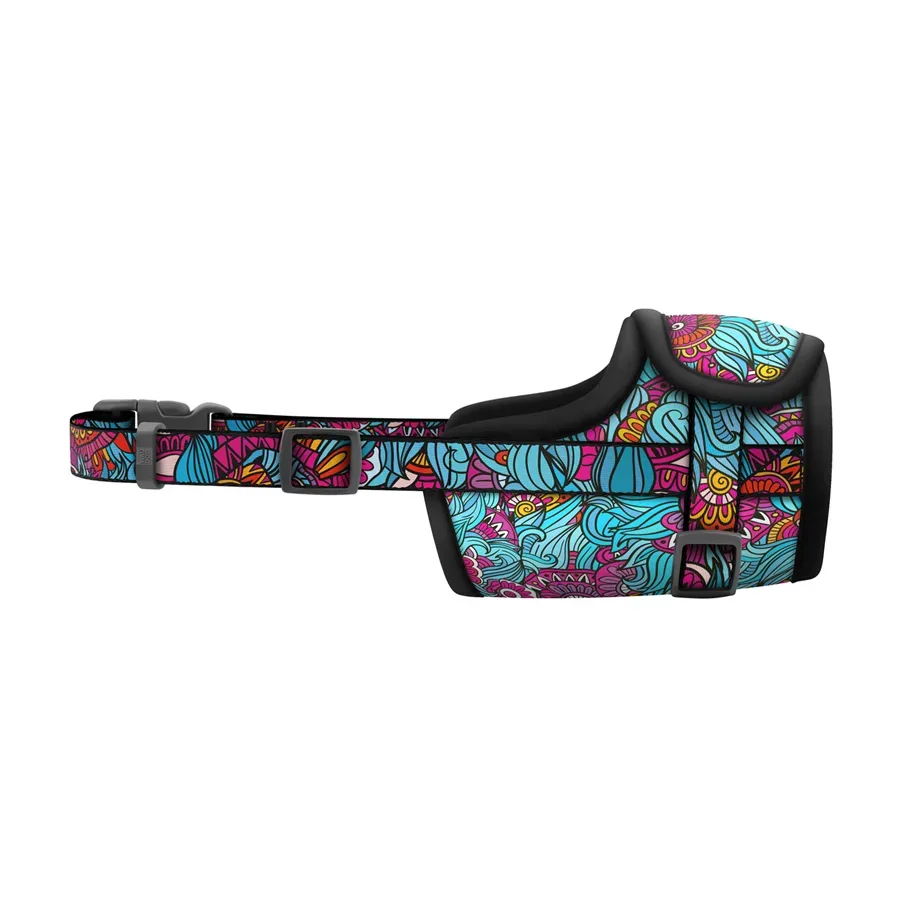 Намордник для собак, О 14-20 см «Літо», №1 WAUDOG Nylon Muzzle Summer