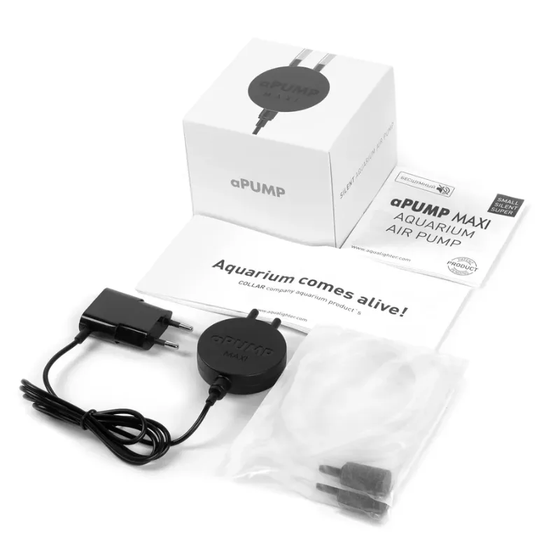 Акваріумний компресор aPUMP MAXI для акваріумів до 200л AquaLighter aPUMP Air Pump