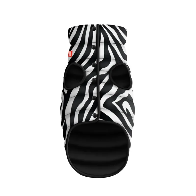 Курточка для собак «Зебра», XS25 WAUDOG Clothes Dog Jacket Zebra
