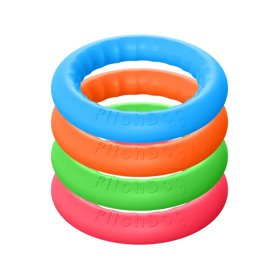 Кольцо для апортировки 20, салатовый PitchDog Fetch Ring