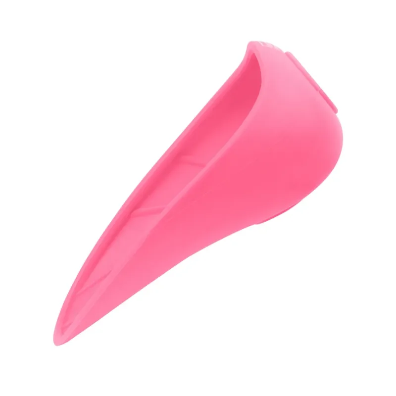 Поилка-насадка на бутылку, 165х90 мм, розовый WAUDOG Silicone Bottle Drinker