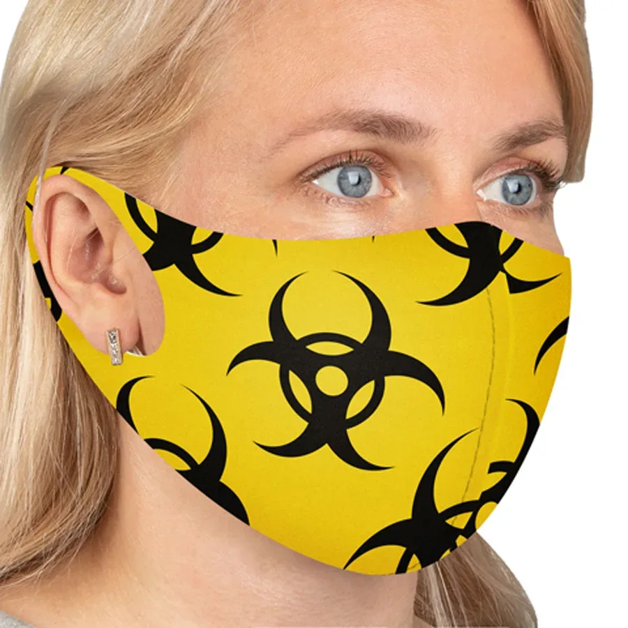 Маска захисна «Biohazard», XS WAUDOG Safety Face Mask Biohazard
