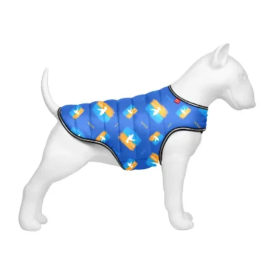 Куртка-накидка для собак «Прапор», L WAUDOG Clothes Dog Cape Jacket Flag