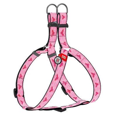 Шлея для собак «Чудо-жінка 1», M WAUDOG Nylon Anatomic Harness Wonder Woman 1