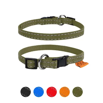Нашийник з нейлону регульований, XS1, хакі Dog Extreme Collar