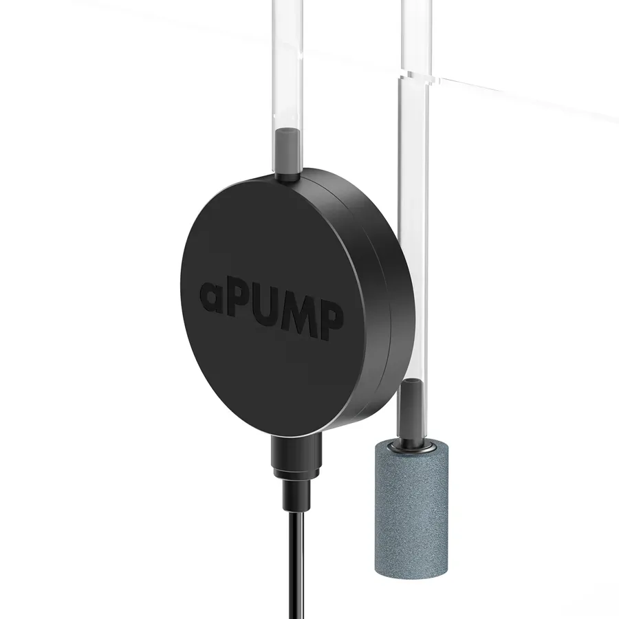Безшумний акваріумний компресор aPUMP для акваріумів до 100л AquaLighter aPUMP Air Pump