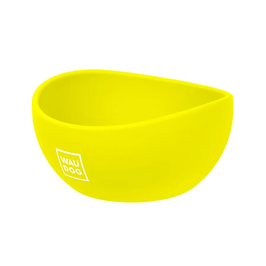 Миска, 250 мл, желтый WAUDOG Silicone Bowl