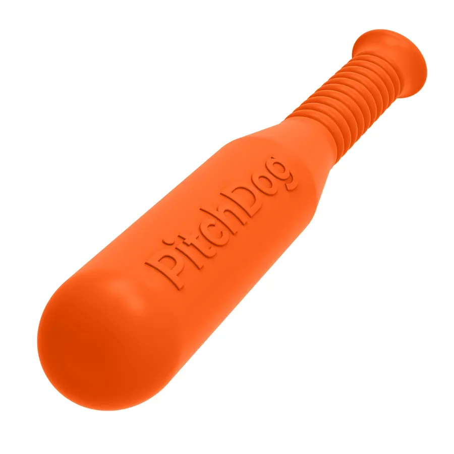 Ігрова бита для апортировки, помаранчевий PitchDog Bat