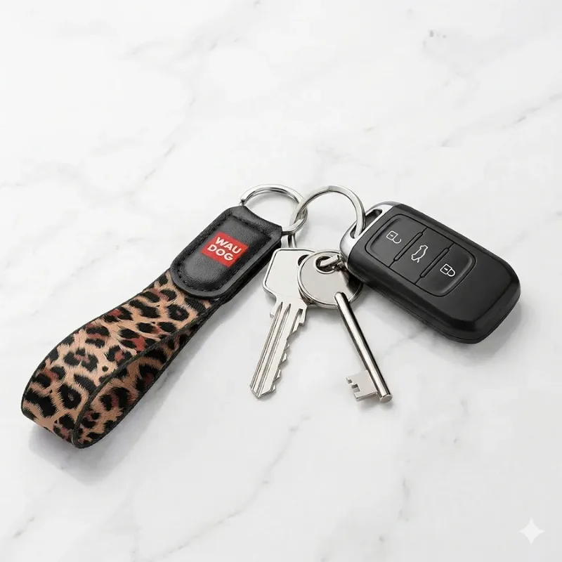 Брелок нейлоновый «Леопард» WAUDOG Family Keychain Leopard