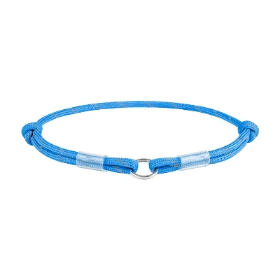 Шнурок для адресника из паракорда, светоотражающий, S, синий WAUDOG Smart ID Tag Cord
