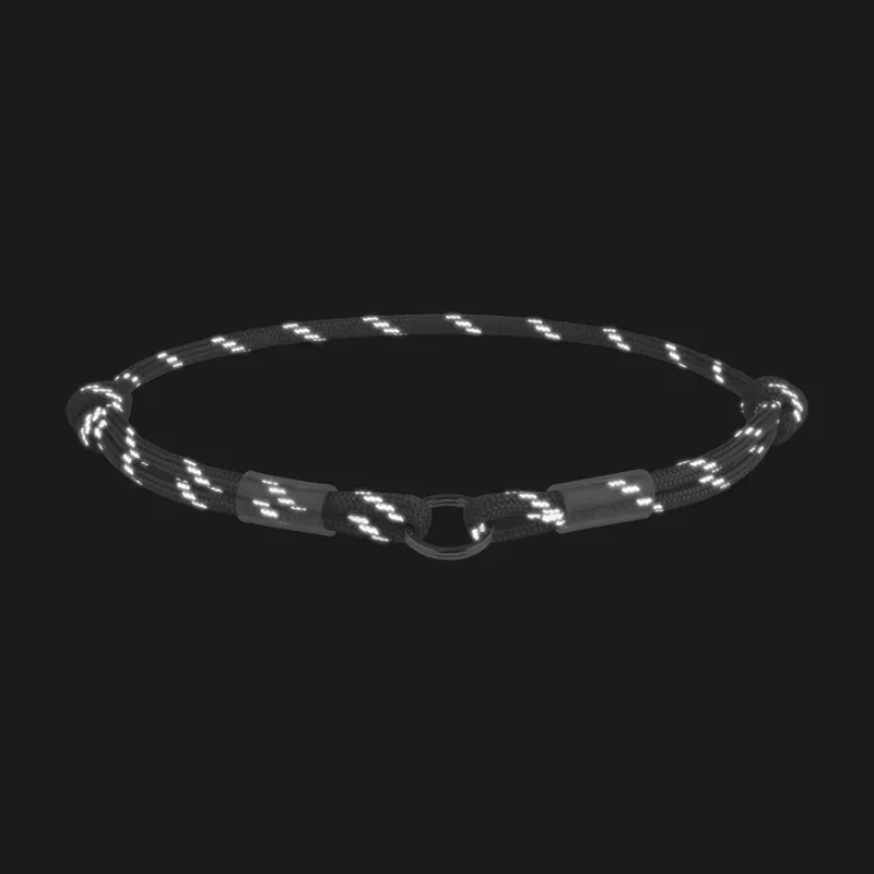 Шнурок из паракорда для адресника, светоотражающий, M, серебряный WAUDOG Smart ID Tag Cord