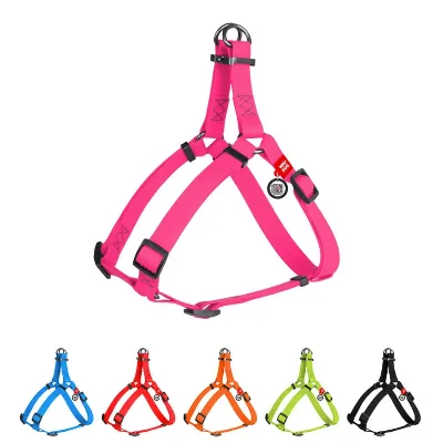 Шлея для собак водостійка, S, рожевий WAUDOG Waterproof Harness