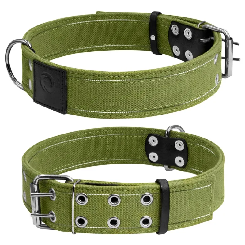 Ошейник х/б тесьма Брезент двойной, XL Collar Canvas Collar