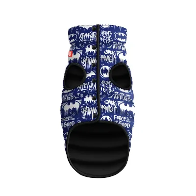 Курточка для собак «Бэтмен бело-голубой», M40 WAUDOG Clothes Dog Jacket Batman White-Blue
