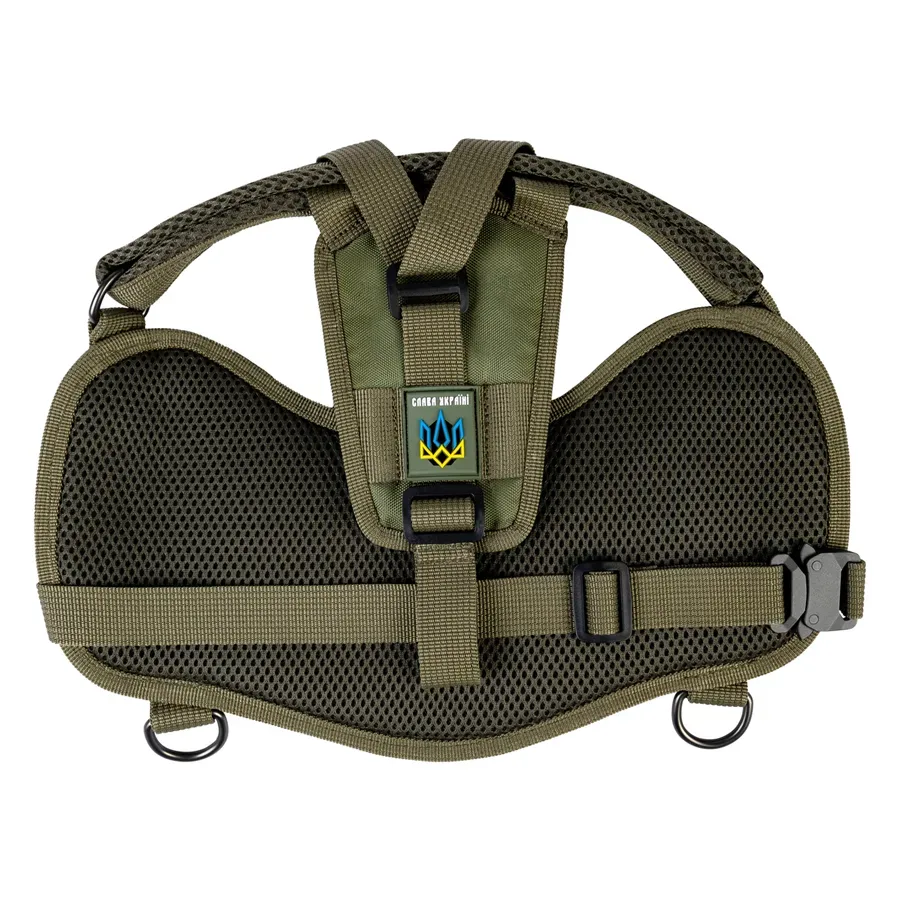 Шлея для служебных собак, M, хаки WAUDOG PRO Harness