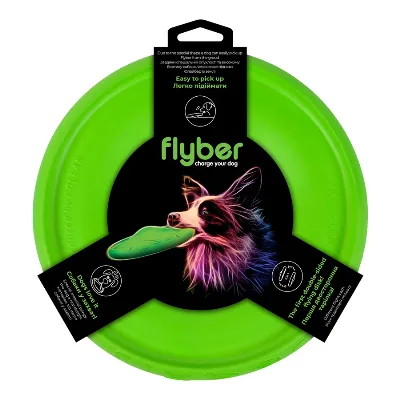 Літаюча тарілка ФЛАЙБЕР, салатовий Flyber Flying Disc